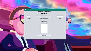 TUBES PBO GUI JAVA APLIKASI SCOREBOARD BASKETBALL screenshot 3