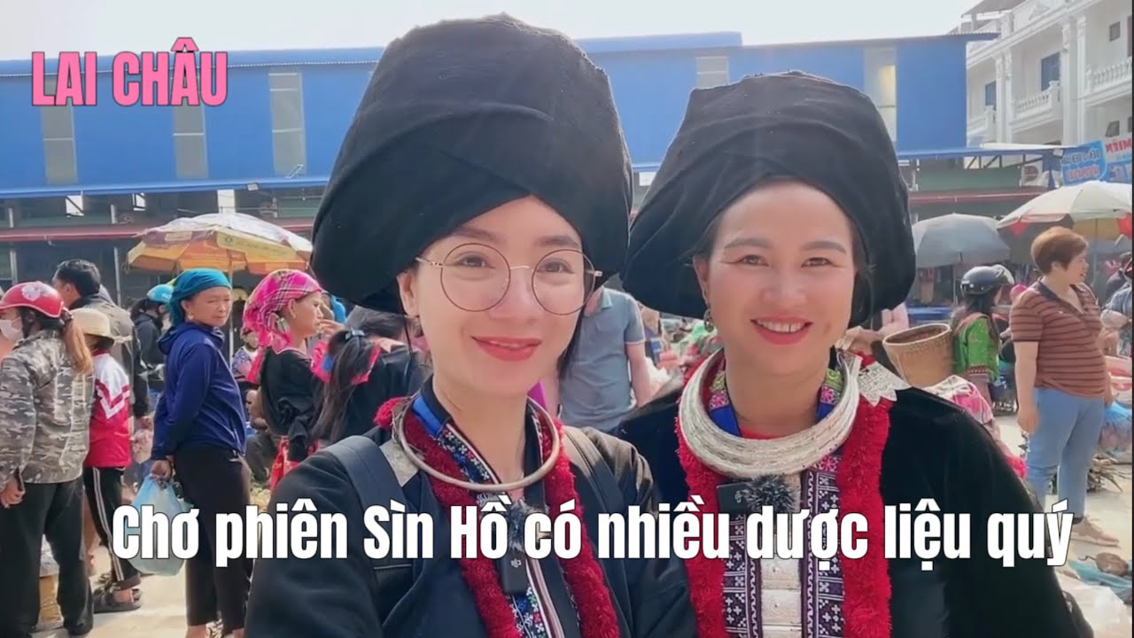 Khám phá chợ phiên Sìn Hồ Lai Châu có nhiều dược liệu quý, Phúc Điền đi chợ cùng cô gái người Dao