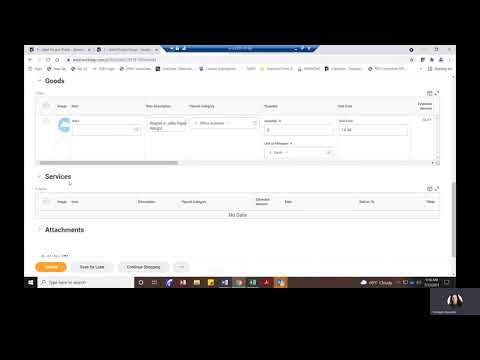 Workday Demo: Procurement - Create a Requisition