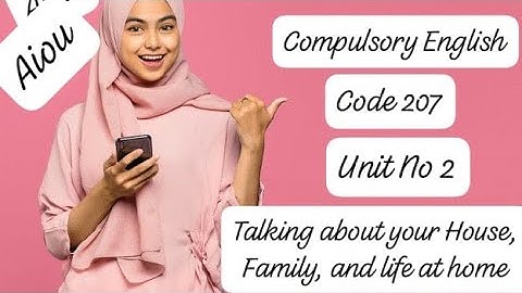 aiou matric compulsory English course code 207 unit no 2