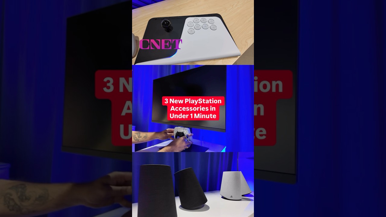 PlayStation Updates: New Fight Stick, Gaming Monitor and Speakers
