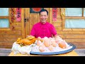 Hairy EGG Bomb Baked in Salt! Real Explosive Delicacy, Amazing Juicy! | Uncle Rural Gourmet