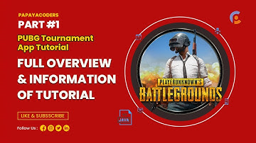 PUBG Tournament App - How to make Pubg Tournament App in android studio