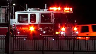 SCFD & CALFIRE Responding / On Scene Footage / Water Rescue?