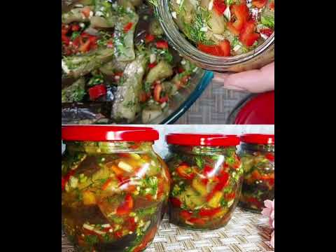 баклажаны#рецепт #еда #домашняяеда #вкусно #назиму #простоивкусно