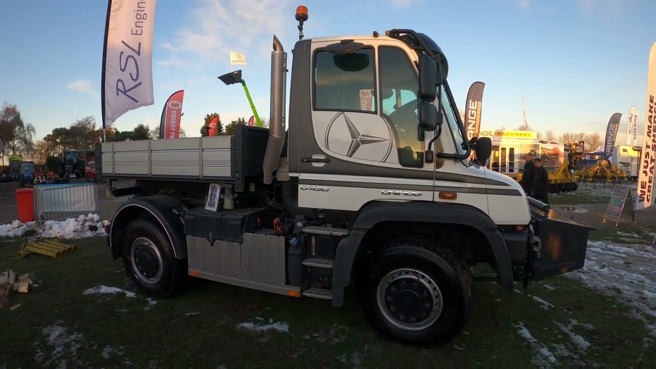 2021 Mercedes-Benz Unimog U430 7.7 Litre 6-Cyl Diesel 4x4 3-Way Tipper Truck (300HP) RSL Engineering