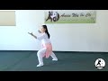 New chenstyle tai chi 24 form full demo front view  