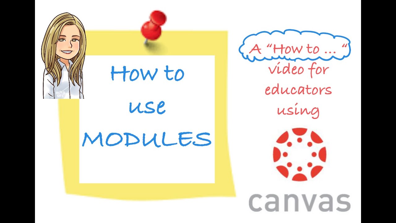 how to move assignments into modules in canvas