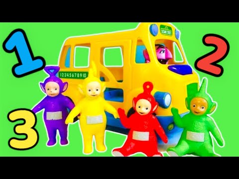 COUNTING FUN Learning Videos For Toddlers Kids Compilation TELETUBBIES Sesame Street Care Bears! @TinyTreasuresandToys