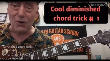 Cool Diminished chord tricks#1