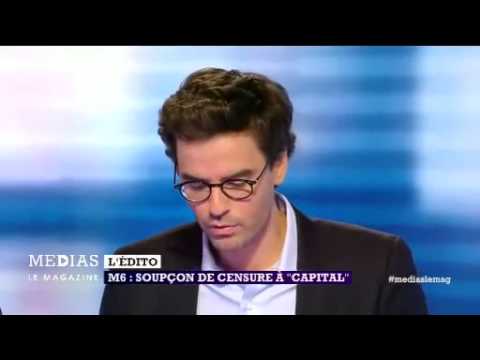 Médias le magazine L'Edito de Thomas Isle M6 soupçon de censure à 'Capital' numérique bibliothèque paris