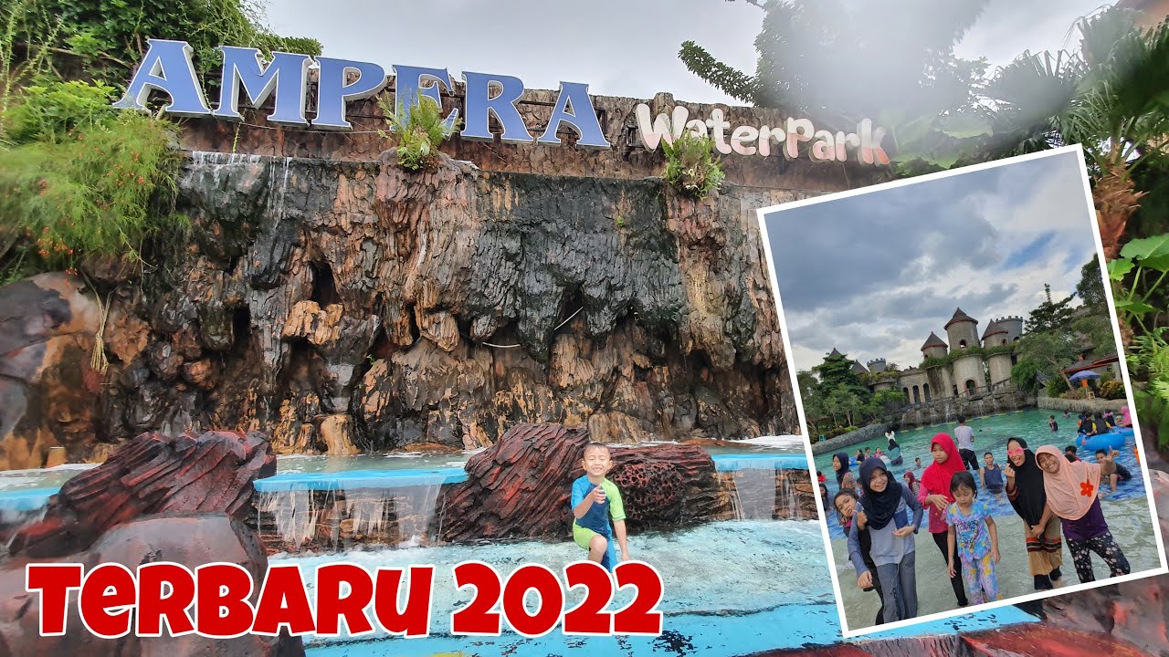 Kolam Renang Ampera Waterpark Tasikmalaya 2022 | Ada kolam Ombak dan Teko raksasa