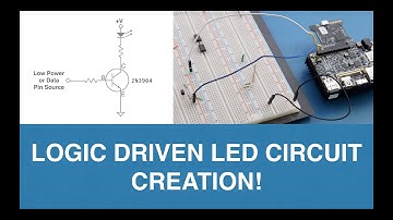 Drive an LED with an FPGA, Micro-controller, or any low power signal circuit!