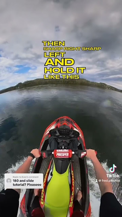 Powerslide tutorial #seadoo #seadoolife #seadoosparktrixx #seadoospark #tutorial #howto