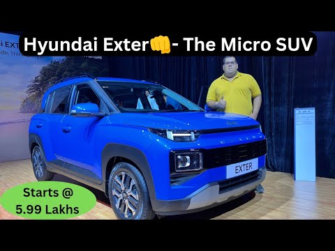Hyundai Exter 2023 India Launch, Price, Styling, Features, Engines, And  More!