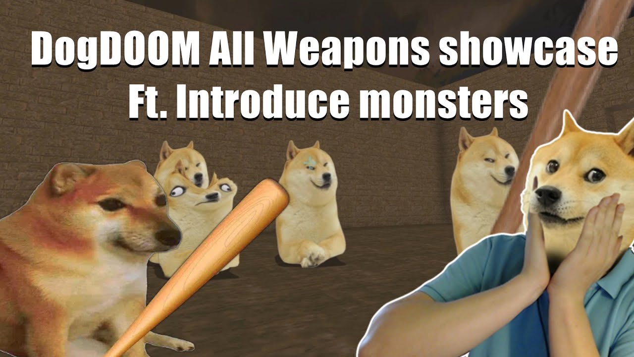 Doom Goose Mod DogeDOOM Alpha v0.1 All Weapons ft. Monsters Doom mod showcase - YouTube