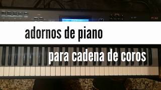 Video thumbnail of "Adornos para cadena de coros"