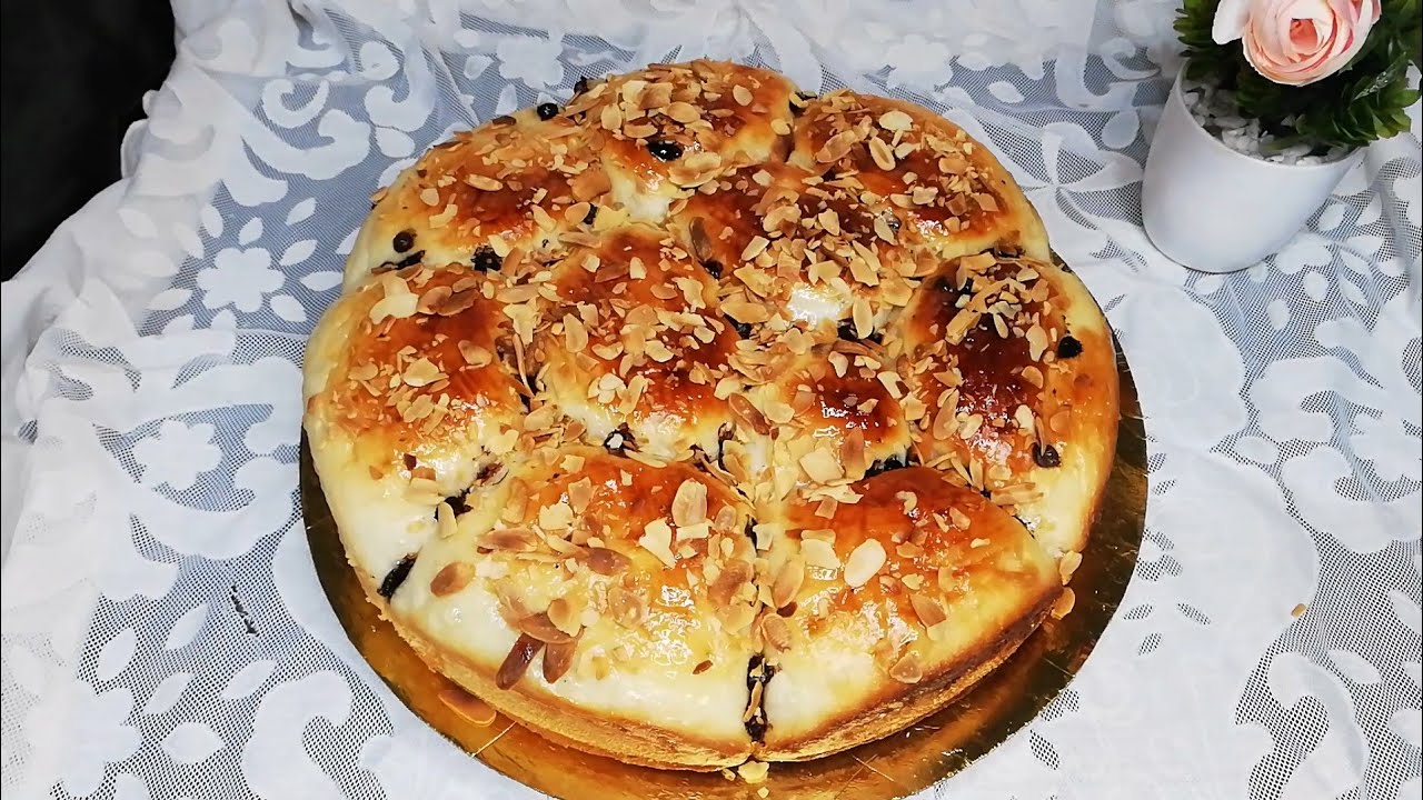 بريوش الشهدة الرائع بدون بيض ولا زبدة سهل وسريع التحضير بعجين سحري وقطني بدون مجهود ولا دلك 👌👍😋