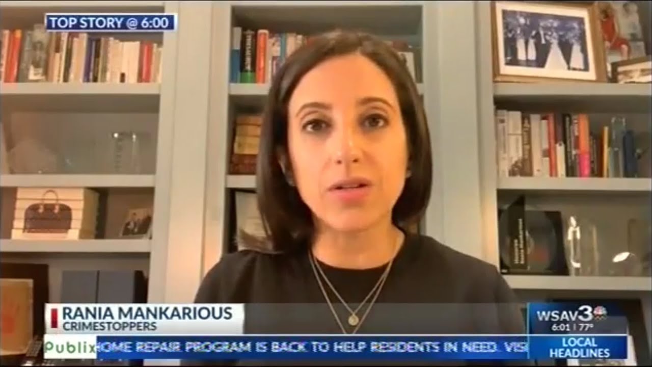 Crime Prevention Expert Rania Mankarious On Nbc 3 Wsav Savannah Georgia Youtube