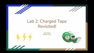 Information GT Physics 2122 Lab 2 Allie West Update