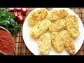 Чесночный картофель с сыром в духовке Быстро и очень вкусно