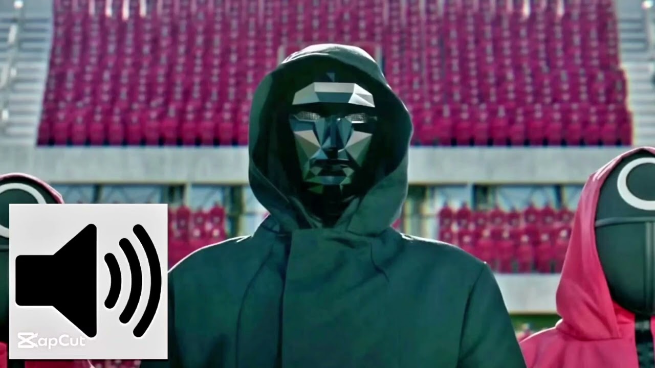 Front man's voice 🔊 | Squid game