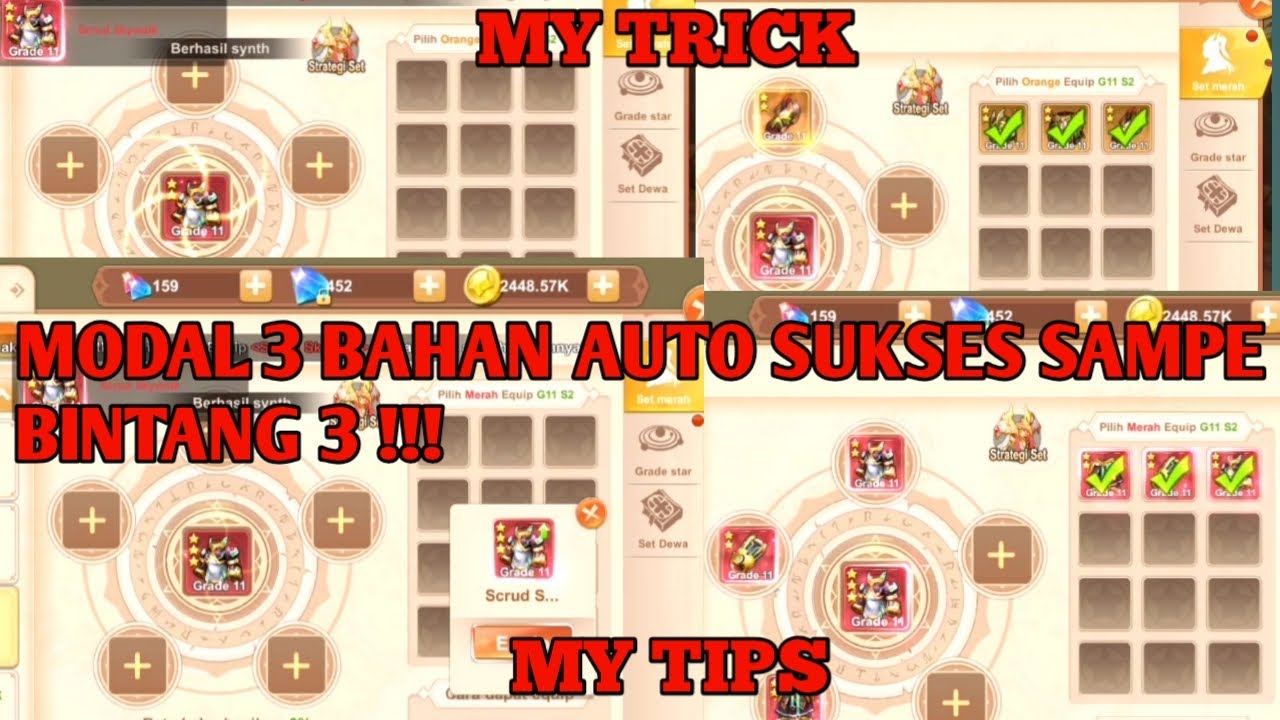 Tips & Trick nempa auto sukses sampe bintang 3 !! Astral Guardian