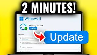 How To Update Windows 11 In 1 Minute! (2026) | Easy Guide