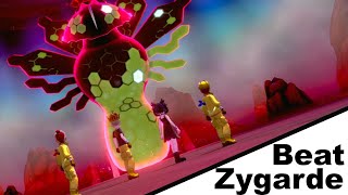 How to beat Zygarde in Pokemon Sword and Shield
