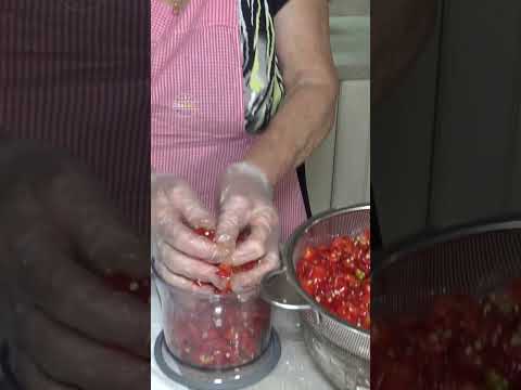 Preparo il peperoncino