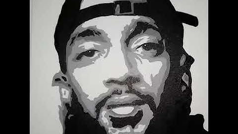 Nipsey Hussle paint