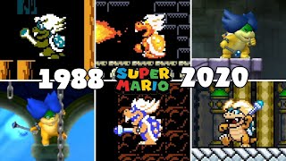 Evolution Of Ludwig Von Koopa Battles In 2D Super Mario Platform Games [1988-2020]