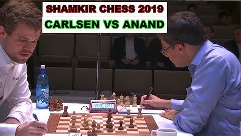 BIG RESULTS!!! MAGNUS CARLSEN VS VISWANATHAN ANAND | SHAMKIR CHESS 2019