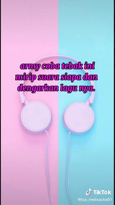 Suara siapa ini? Ini itu suara SUGA