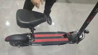 Sealup Q8 Electric Scooter Folding Unfolding Instruction