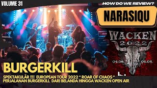SPEKTAKULÄR !!!! Penampilan Burgerkill Di Wacken Open Air 2022 #narasiqu31