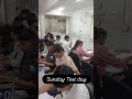 Sunday Test day