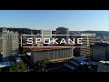 Spokane washington  4k drone footage