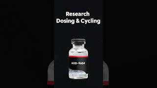 Dosing  #skincare #peptides #fitness #mens #AOD9604 #skincare #science #research #dosing #peptieds