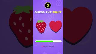 Guess the Fruit by Emoji 🍓🍉 | Can You Get This? 🤔#EmojiQuiz #GuessTheFruit #Shorts #Quiz #Fun