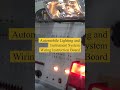 Passat exterior lighting system instruction board