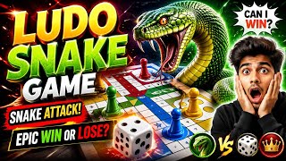 Ludo sanke game 🔥| Amazing Gameplay 😱 Full Fun & Challenge    #LudoSnake #LudoGame #SnakeGame #games screenshot 4
