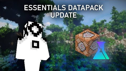 Essentials datapack for Vanilla Minecraft (Substantial update 1.16.4/1.16.5)