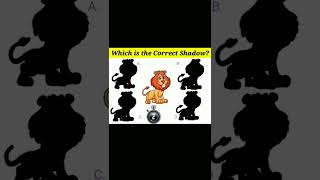 Which is the Correct Shadow? |#riddles game| #shorts screenshot 1
