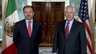 Secretary Tillerson Meets with Mexican Foreign Secretary Videgaray Caso