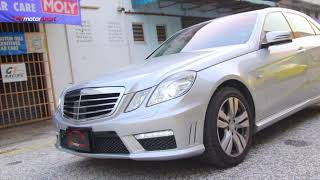 Mercedes W212 convert to E63 Bodykit
