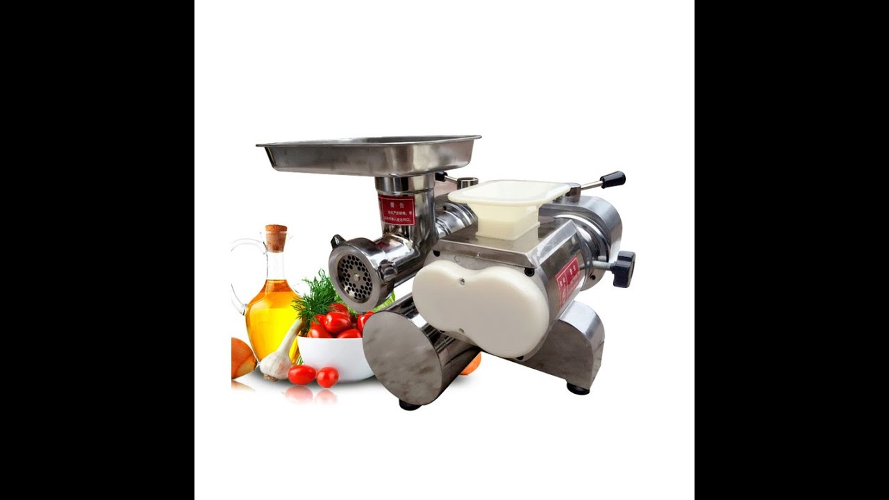 Meat cutting machine, meat slicer, 2in1 meat cutter for slicing, mincing, grinding, shredding