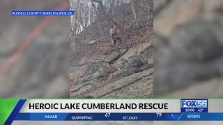 Western Kentucky University students survive major fall off Lake Cumberland cliff