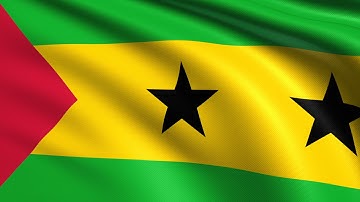 Sao Tome and Principe Country Flag Animation | Full HD | Flags of the World