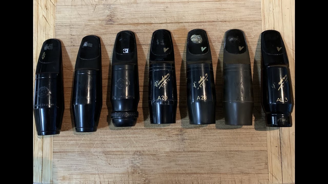 Saxophone Mouthpieces: Vandoren V5 A20 #Vandorenmouthpieces - YouTube